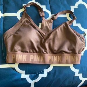 NWT pink sports bra